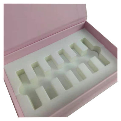 Cetakan Embossing Kothak Kardus Kekuatan Pink Luxury Perfume Box Pengemasan