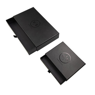 Kothak kaku Custom Luxury Lipat Kardus Hitam Magnetik Kothak Hadiah Hitam dengan Sponge Liner