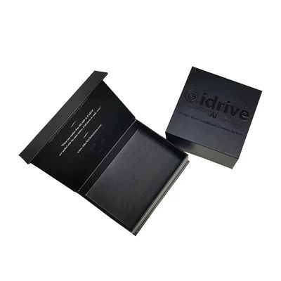 Customized Luxury Gift Paper Packaging Box Kotak kertas kaku dengan penutupan magnetik