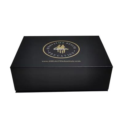 Customized Luxury Gift Paper Packaging Box Kotak kertas kaku dengan penutupan magnetik