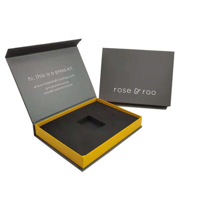 Cardboard Magnetic Giftcard Bisnis NFC Vip Kartu Kredit Kemasan Kotak dan Disesuaikan