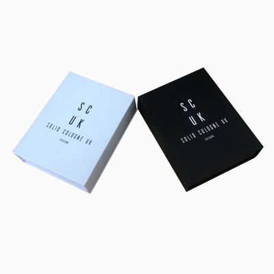 4C/UV/Laminasi/Embossing/Stamping Finish Custom Magnetic Book Shape Box untuk Parfum