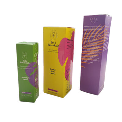 Matt Laminasi Custom Gift Box Packaging untuk Perawatan Kulit Kosmetik High End Fashion Mewah