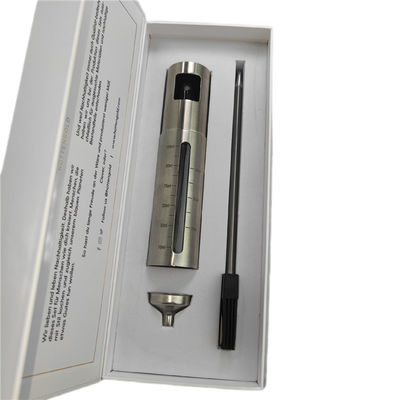 Custom Order Luxury Stainless Steel Oil Vinegar Pump Sprayer Botol Parfum Kotak Pengemasan dengan sisipan