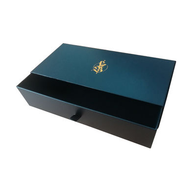 Stylish Hanging Necktie Bow Tie Scarf Packaging Cardboard Sliding Drawer Box untuk Anda