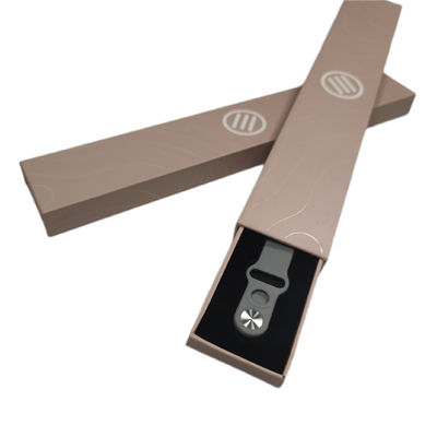 Stylish Hanging Necktie Bow Tie Scarf Packaging Cardboard Sliding Drawer Box untuk Anda