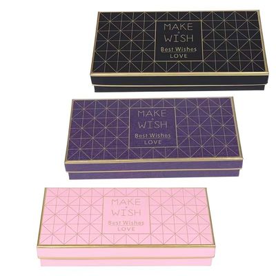 Kotak kemasan kosmetik kardus kaku dengan penutupan magnetik dan desain khusus