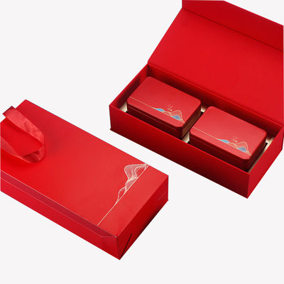 Set Teh Hadiah Kemasan Kopi cangkir lilin beraroma Madu Magnetic Flip Open Box Hadiah