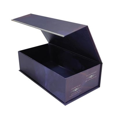 CMYK/PANTONE Printing Luxury Matte Magnetic Flip Packaging Paper Box untuk kosmetik