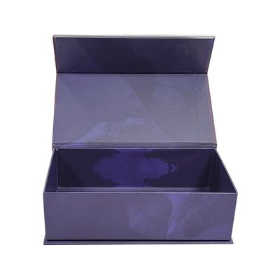CMYK/PANTONE Printing Luxury Matte Magnetic Flip Packaging Paper Box untuk kosmetik