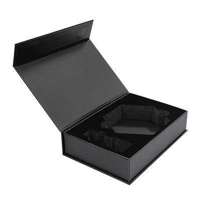 Kothak kaku Kothak kardus dengan penutupan lempengan magnetik untuk kemasan hadiah dan produk khusus