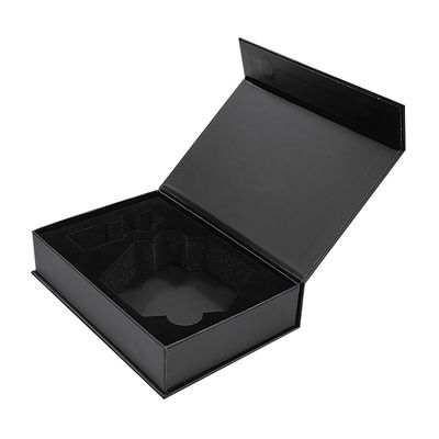 Kothak kaku Kothak kardus dengan penutupan lempengan magnetik untuk kemasan hadiah dan produk khusus