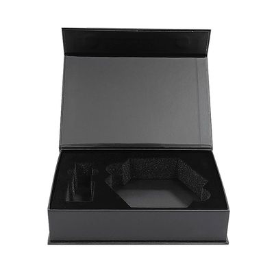 Kothak kaku Kothak kardus dengan penutupan lempengan magnetik untuk kemasan hadiah dan produk khusus