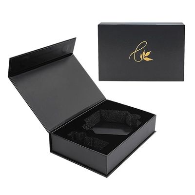 Kothak kaku Kothak kardus dengan penutupan lempengan magnetik untuk kemasan hadiah dan produk khusus