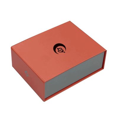 Handmade Custom Size Magnetic Book Shape Paper Rigid Gift Box Untuk Kemasan Sabuk Jam Tangan