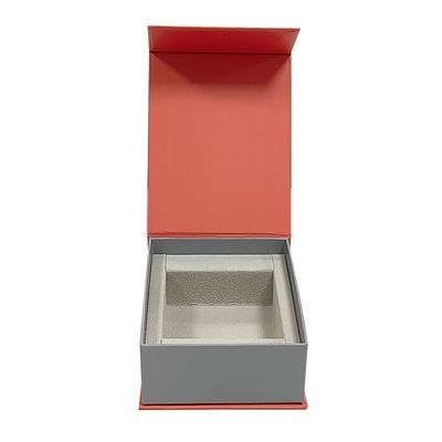 Handmade Custom Size Magnetic Book Shape Paper Rigid Gift Box Untuk Kemasan Sabuk Jam Tangan