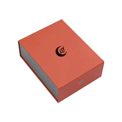 Handmade Custom Size Magnetic Book Shape Paper Rigid Gift Box Untuk Kemasan Sabuk Jam Tangan