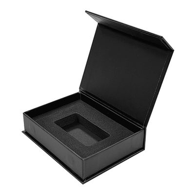 Custom Logo Luxury Matte Magnetic Closure Storage Flip Box untuk kebutuhan pelanggan