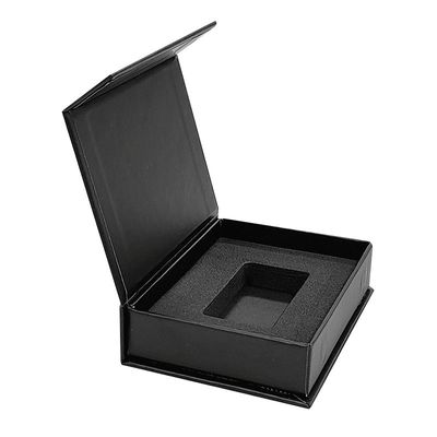 Custom Logo Luxury Matte Magnetic Closure Storage Flip Box untuk kebutuhan pelanggan
