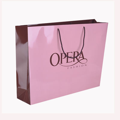 OEM Pakaian Kain Sepatu Tas Kertas Custom Tas Belanja Mewah