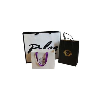 CMYK/PANTONE Printing Customized Kraft Paper Euro Tote Tas Hadiah Belanja untuk Pakaian