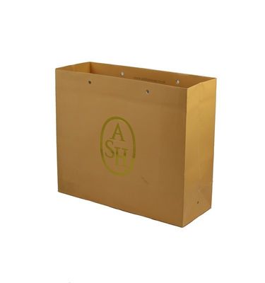 Gift Art Paper Shopping Bags Untuk Kemasan Teh Logo Disesuaikan