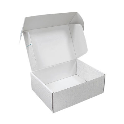 Custom Kraft Paper Cardboard Apparel Clothing Packaging Carton Mailing Moving shipping Kotak bergelombang dengan pita tarik zipper
