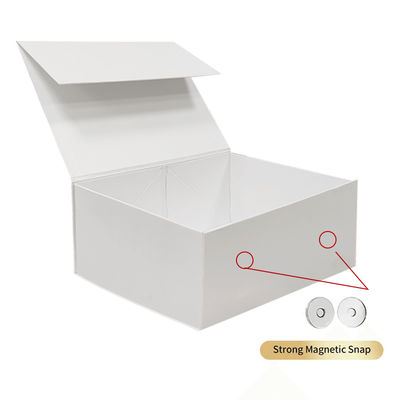 Custom Lipat Flip Kertas Kotak Dengan Die Cut Top Otomatis Kunci Bagian Bawah Display Kertas Kotak Putih Reverse Lipat End Packaging Box