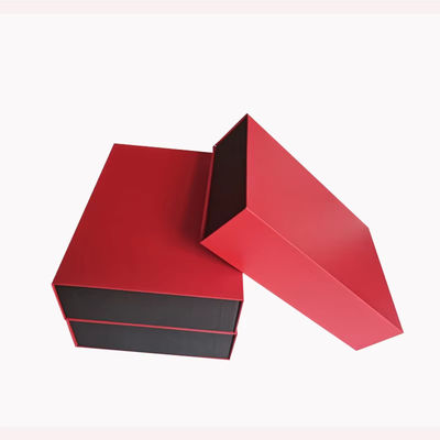 Luxury Custom Magnetic Book Shape Gift Box Hard Paper Flip Cover Magnetic Closure Cardboard Paper Box Untuk Eye Cream Dan Perhiasan