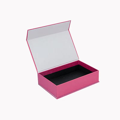Luxury Custom Magnetic Book Shape Gift Box Hard Paper Flip Cover Magnetic Closure Cardboard Paper Box Untuk Eye Cream Dan Perhiasan