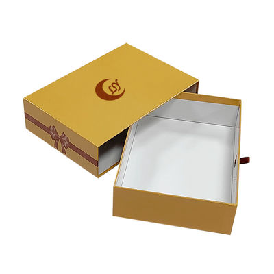 Custom Sliding Drawer Gift Paper Box Dengan Color Printing untuk Set Hadiah Packing Packages Paper Rigid Box