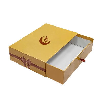 Custom Sliding Drawer Gift Paper Box Dengan Color Printing untuk Set Hadiah Packing Packages Paper Rigid Box