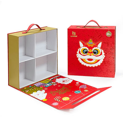 Custom Rigid Cardboard Packaging Luxury Magnet Gift Box Logo Anda Sendiri Dengan Penutupan Magnetik