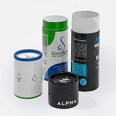 Custom Mailing Paper Tube Box Pengemasan Untuk Lilin