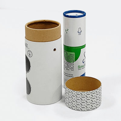 Custom Mailing Paper Tube Box Pengemasan Untuk Lilin