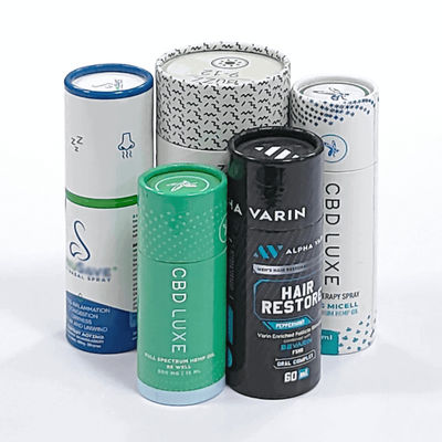 Custom Mailing Paper Tube Box Pengemasan Untuk Lilin