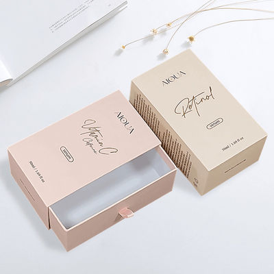 Pabrik Grosir Custom Label Pribadi Kotak Perhiasan Kalung Earring Ring Packet Box Laci