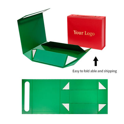 Custom Luxury Wedding Gift Box Packaging Dengan Tutup Kotak Lipat Untuk Hadiah Untuk Ulang Tahun Pernikahan