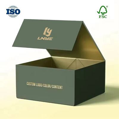 Custom Printed Rigid High Luxury Paper Packaging Box Cardboard Gift Box Special Paper Folding Magnetic Folding Box