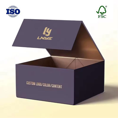 Custom Printed Rigid High Luxury Paper Packaging Box Cardboard Gift Box Special Paper Folding Magnetic Folding Box