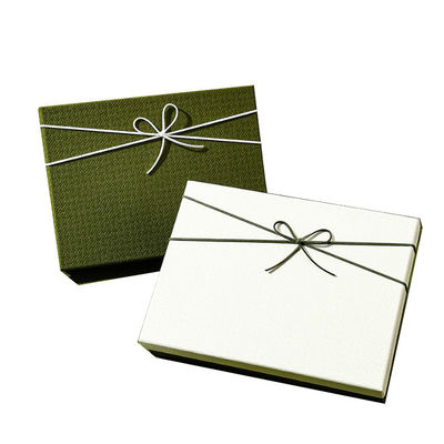 Custom Luxury Cardboard Cover And Base Cosmetic Packaging Box Set Kado Pribadi dengan Ribbon