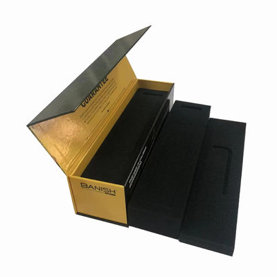 Kotak Penutupan Magnetik Pribadi Premium dengan Flap Magnetik untuk Kemasan Hadiah