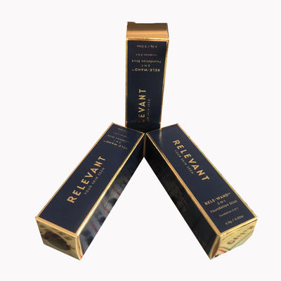 Eco Friendly Logo Disesuaikan Kertas Mewah Kemasan Kosmetik Lipstick Lip Gloss Tube Lip Glaze Kemasan Kotak Hadiah