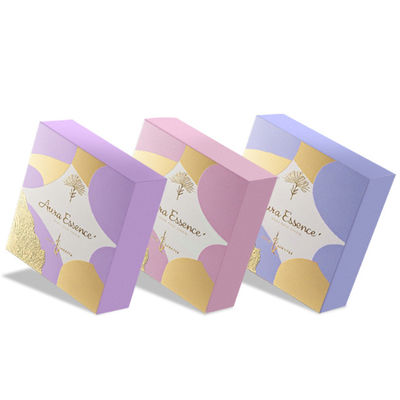 Custom Luxury Square Empty Folding Paper Box Candle Jars dengan Tutup dan Kotak Pengemasan Otomatis Bagian Bawah Buckle Box