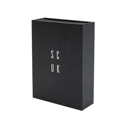 Custom logo Luxury Black Cardboard Smart Watch Magnetic Gift Packaging Box Jam tangan tunggal dengan lapisan busa