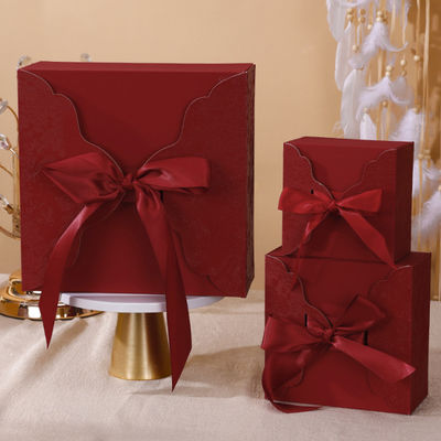 Custom Recyclable Magnetic Gift Box Packaging Luxury Folding Rigid Paper Box Untuk Pengemasan Hadiah