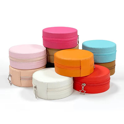 High End Portable Pink Perhiasan Set Kotak Earrings Cincin Kalung Gelang Gelang Perhiasan Storage Box