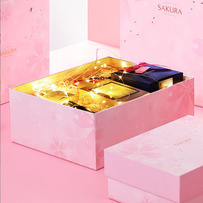 Tas Belanja Populer Offset Printing Packaging Paper Gift Bag Set Dengan Genggam