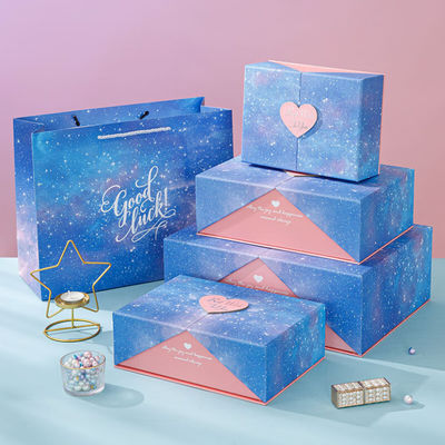 Customized Double Door Open Box Ring Perfume Watch Packaging Box Hadiah dengan Logo Anda Sendiri