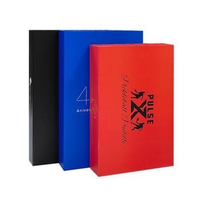 Grosir Custom cetak Kotak magnetik besar Kemasan untuk Badminton & Padel Raket Kotak hadiah besar dengan Logo Pencetakan